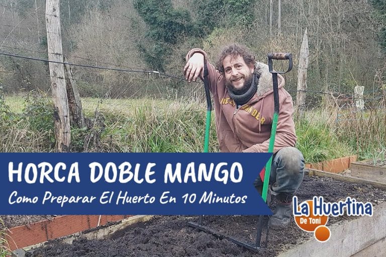 Como Usar Una Horca De Doble Mango Para Preparar El Huerto La